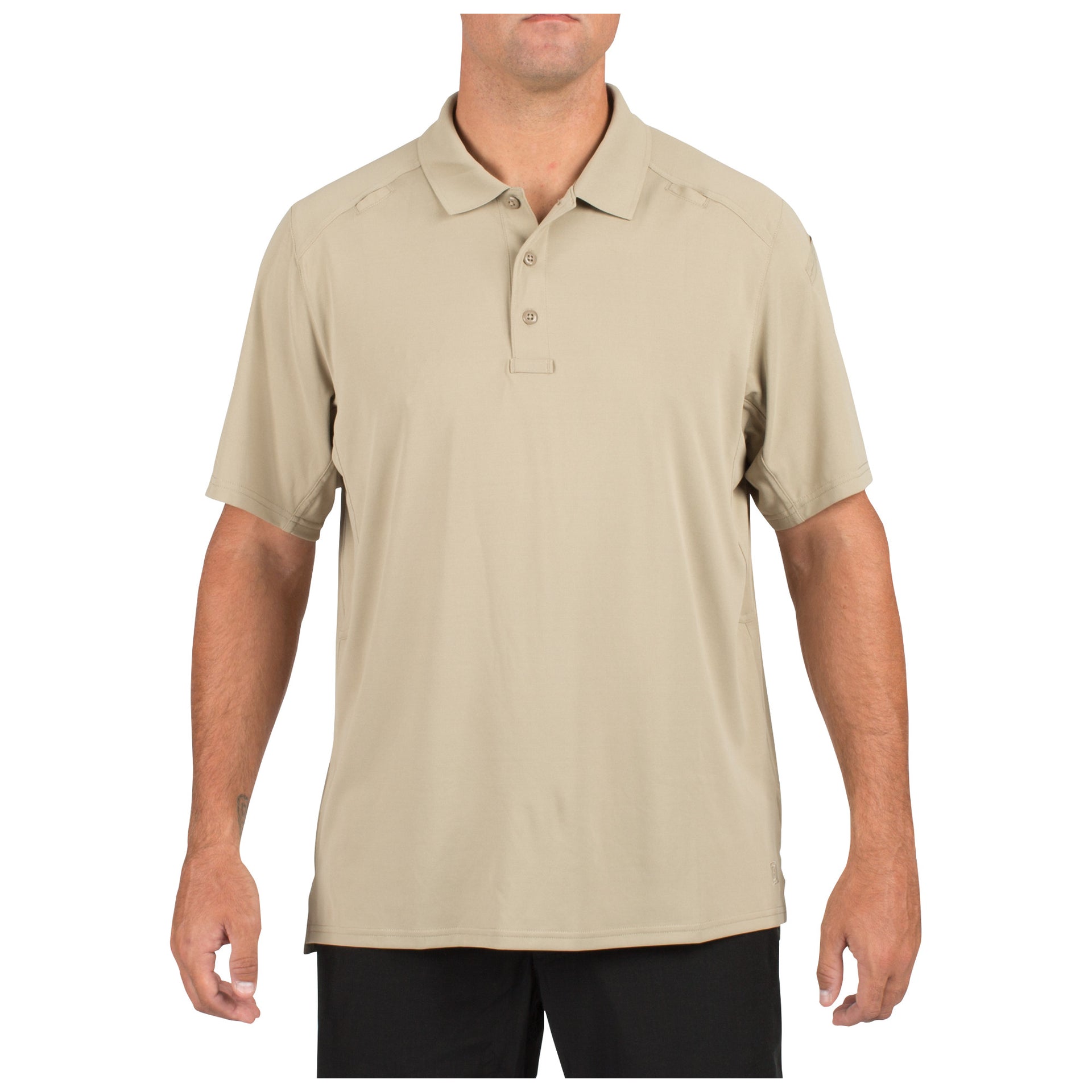 5.11 Tactical Helios Short Sleeve Polo (41192) | The Fire Center | Fuego Fire Center | Firefighter Gear | Built from snag-resistant knit fabric, the Helios Short Sleeve Polo is moisture wicking, quick-drying, and anti-odor; all of which means you’ll stay nice and cool when the weather gets hot and sticky.