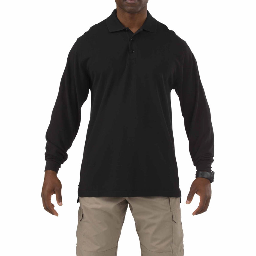 5.11 Tactical Professional Long Sleeve Polo (42056) | The Fire Center | The Fire Store | Store | FREE SHIPPING | 5.11® Professional Polo long sleeve shirts are a consistent favorite among law enforcement and military professionals worldwide. Also available in Short Sleeve. Traditional three button placket No Roll Collar with flexible collar stays