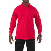 5.11 Tactical Professional Long Sleeve Polo (42056) | The Fire Center | The Fire Store | Store | FREE SHIPPING | 5.11® Professional Polo long sleeve shirts are a consistent favorite among law enforcement and military professionals worldwide. Also available in Short Sleeve. Traditional three button placket No Roll Collar with flexible collar stays