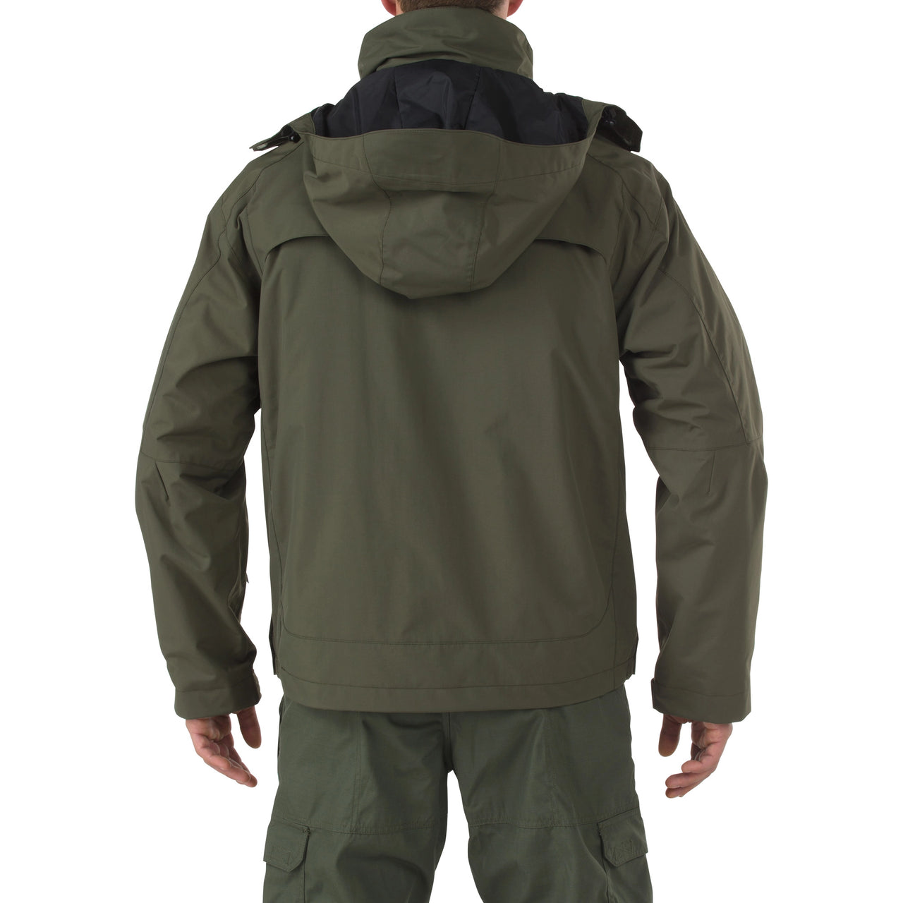 5.11 Tactical Valiant Duty Jacket (48153) | The Fire Center | Fuego Fire Center |  Built on a 5-in-1 platform, the Valiant Duty Jacket consists of a high-performance shell and a removable matching softshell jacket that works as a standalone jacket or converts to a vest (also available separately). 