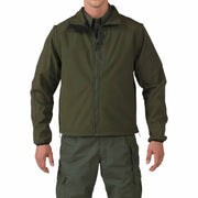 5.11 Tactical Valiant Duty Jacket (48153) | The Fire Center | Fuego Fire Center |  Built on a 5-in-1 platform, the Valiant Duty Jacket consists of a high-performance shell and a removable matching softshell jacket that works as a standalone jacket or converts to a vest (also available separately). 