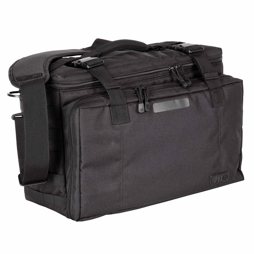 5.11 Tactical Wingman Patrol Bag™ 39L (56045) | The Fire Center | The Fire Store | Store | FREE SHIPPING | An ideal patrol partner, the Wingman is designed to ride in the the passenger seat with the upper panel fastened around the headrest, serving as an organizer, tool kit, and tactical bag