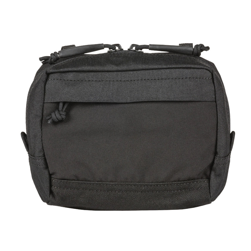 Front view of the 5.11 Tactical Flex Medium GP Pouch with zippered stretch pocket (56427) | The Fire Center