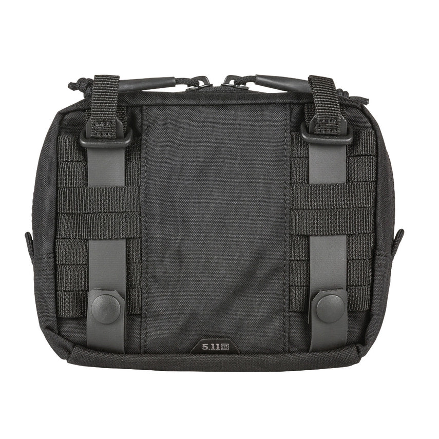 5.11 Tactical Flex Medium GP Pouch (56427) | The Fire Center | The Fire Store | Store |FREE SHIPPING| Roomy and versatile, the Flex Medium GP Pouch attaches to all platforms via Flex-HT™ Mounting System’s ½” webbing ladder and ¾” TPU-coated straps DIMENSIONS 5.0"H x 6.625"W x 3.0"D1.6Liters - 100 cubic inches Minimalistic, low profile and lightweight general purpose pouch