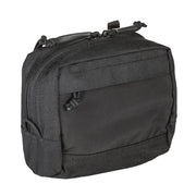 5.11 Tactical Flex Medium GP Pouch (56427) | The Fire Center | The Fire Store | Store |Roomy and versatile, the Flex Medium GP Pouch attaches to all platforms via Flex-HT™ Mounting System’s ½” webbing ladder and ¾” TPU-coated straps DIMENSIONS 5.0"H x 6.625"W x 3.0"D1.6Liters - 100 cubic inches Minimalistic, low profile and lightweight general purpose pouch