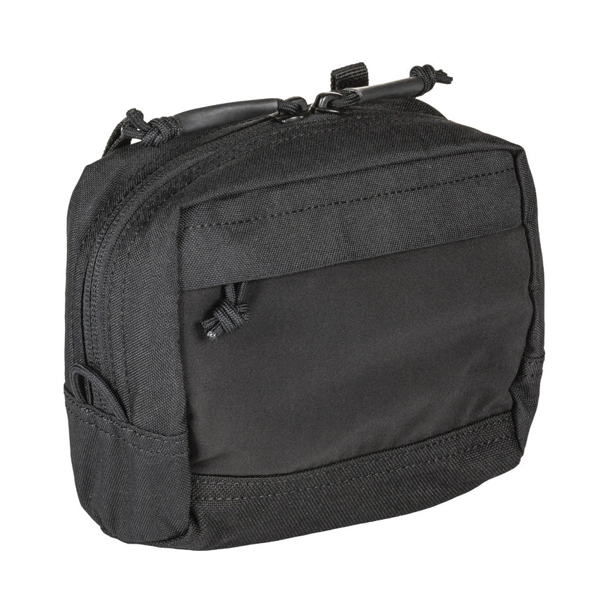 5.11 Tactical Flex Medium GP Pouch (56427) | The Fire Center | The Fire Store | Store |Roomy and versatile, the Flex Medium GP Pouch attaches to all platforms via Flex-HT™ Mounting System’s ½” webbing ladder and ¾” TPU-coated straps DIMENSIONS 5.0"H x 6.625"W x 3.0"D1.6Liters - 100 cubic inches Minimalistic, low profile and lightweight general purpose pouch