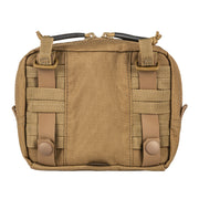 5.11 Tactical Flex Medium GP Pouch (56427) | The Fire Center | The Fire Store | Store | Roomy and versatile, the Flex Medium GP Pouch attaches to all platforms via Flex-HT™ Mounting System’s ½” webbing ladder and ¾” TPU-coated straps DIMENSIONS 5.0"H x 6.625"W x 3.0"D1.6Liters - 100 cubic inches Minimalistic, low profile and lightweight general purpose pouch
