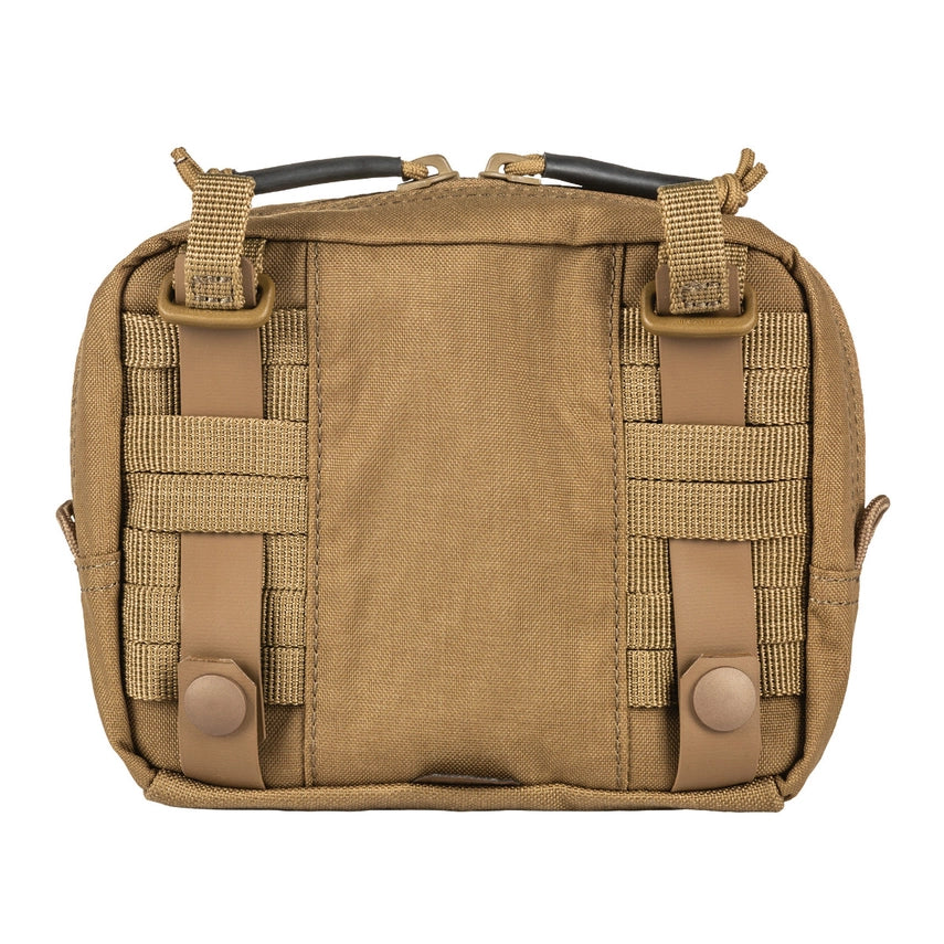 5.11 Tactical Flex Medium GP Pouch (56427) | The Fire Center | The Fire Store | Store | Roomy and versatile, the Flex Medium GP Pouch attaches to all platforms via Flex-HT™ Mounting System’s ½” webbing ladder and ¾” TPU-coated straps DIMENSIONS 5.0"H x 6.625"W x 3.0"D1.6Liters - 100 cubic inches Minimalistic, low profile and lightweight general purpose pouch