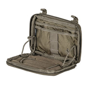 5.11 Tactical Flex Admin Pouch (56429) | The Fire Center | The Fire Store | Store |FREE SHIPPING | | The smart features of the Flex Admin Pouch let you keep the tools of your trade organized and secure. Plus, it attaches to all platforms via Flex-HT™ Mounting System’s ½” webbing ladder and ¾” TPU coated straps. DIMENSIONS 4.5"H x 6.25"W x 1.0"D