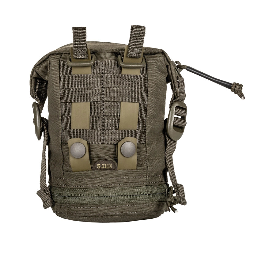5.11 Tactical Flex Vertical GP Pouch (56490) | FREE SHIPPING | Never leave the station without the Flex Vertical GP Pouch. This padded pouch with an expandable drop bottom has a top zipper closure with tension lock webbing pulls to securely carry your critical gear or even a 32-oz. water bottle