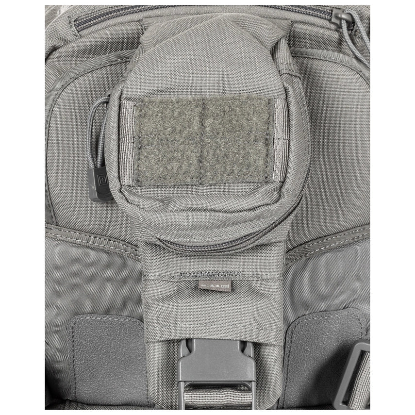 5.11 Tactical Rush MOAB™ 6 Sling Pack 11L (56963) | The Fire Center | The Fire Store | Store |FREE SHIPPING | Featuring a covert pocket at the rear sized for a sidearm, a coms pocket at the shoulder, fleece-lined sunglasses pocket, a pocket built for a 1.5 liter hydration bladder, an admin panel , an an interior compartment perfectly sized for a tablet and accessories, the MOAB is ideal for everyday needs