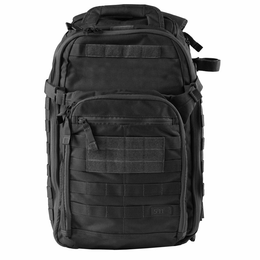 5.11 Tactical All Hazards Prime Backpack 29L (56997) | The Fire Center | The Fire Store | Store | FREE SHIPPING | The All Hazards Prime is meaner than your average bag. Designed with input from MACTAC instructors, the bag's main compartment can hold 2 ammo Mules or other equipment, while the front panel unzips 180 degrees for full access to a MOLLE - and SlickStick-compatible medical compartment