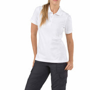 5.11 Tactical Women’s Tactical Jersey Short Sleeve Polo (61164) | The Fire Center | Fuego Fire Center | Firefighter Gear | An ideal, popular choice for casual uniform wear, 5.11®'s Women's Tactical Jersey Polo is designed to meet dress code and functional requirements for officers and first responders.