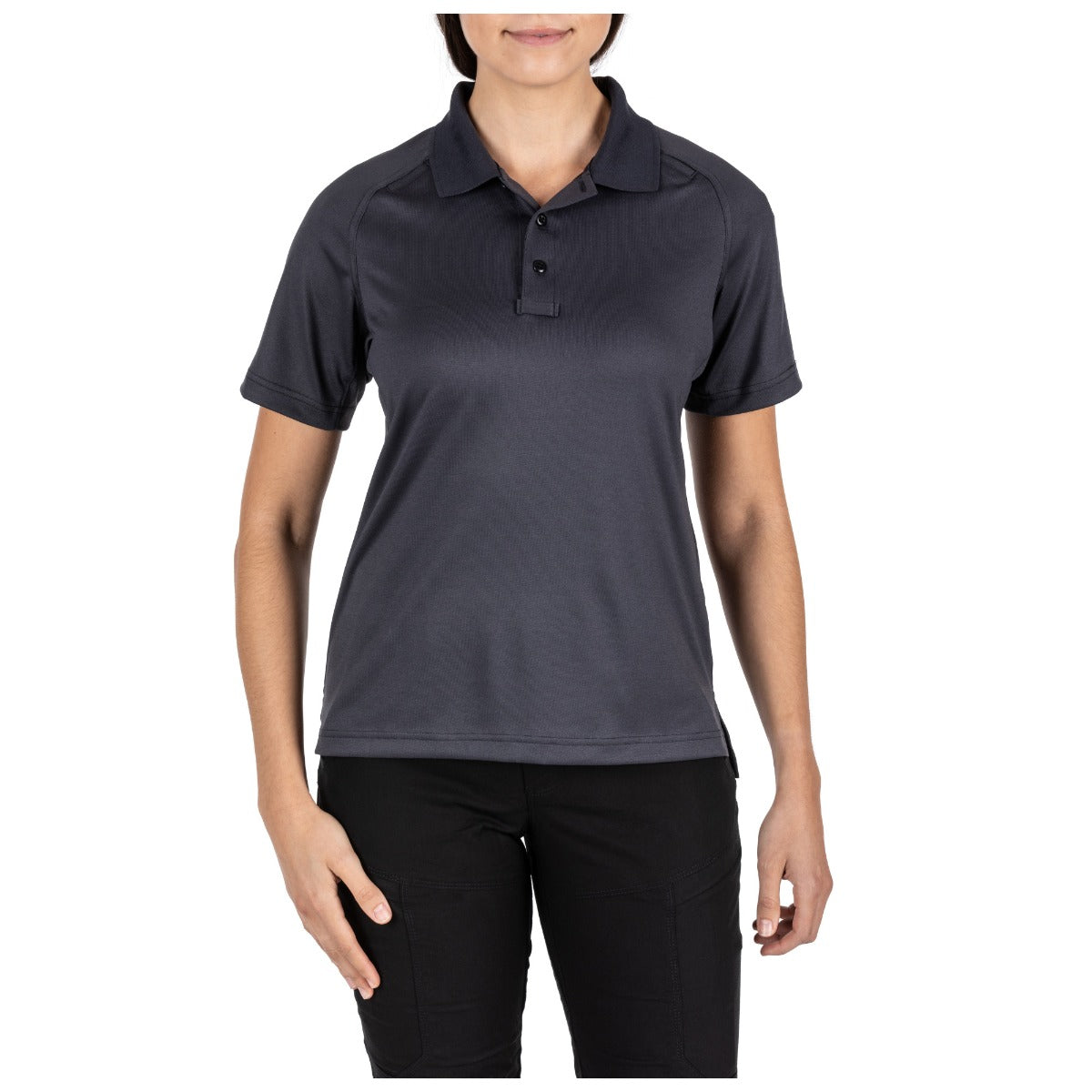 5.11 Tactical Women’s Performance Short Sleeve Polo (61165) | FREE SHIPPING | A new standard in high performance, moisture wicking polo shirts, our Performance line of polyester polo shirts provide superior moisture management technology and quick drying characteristics that allow you to operate at peak levels while remaining cool, comfortable, and in control throughout your shift.