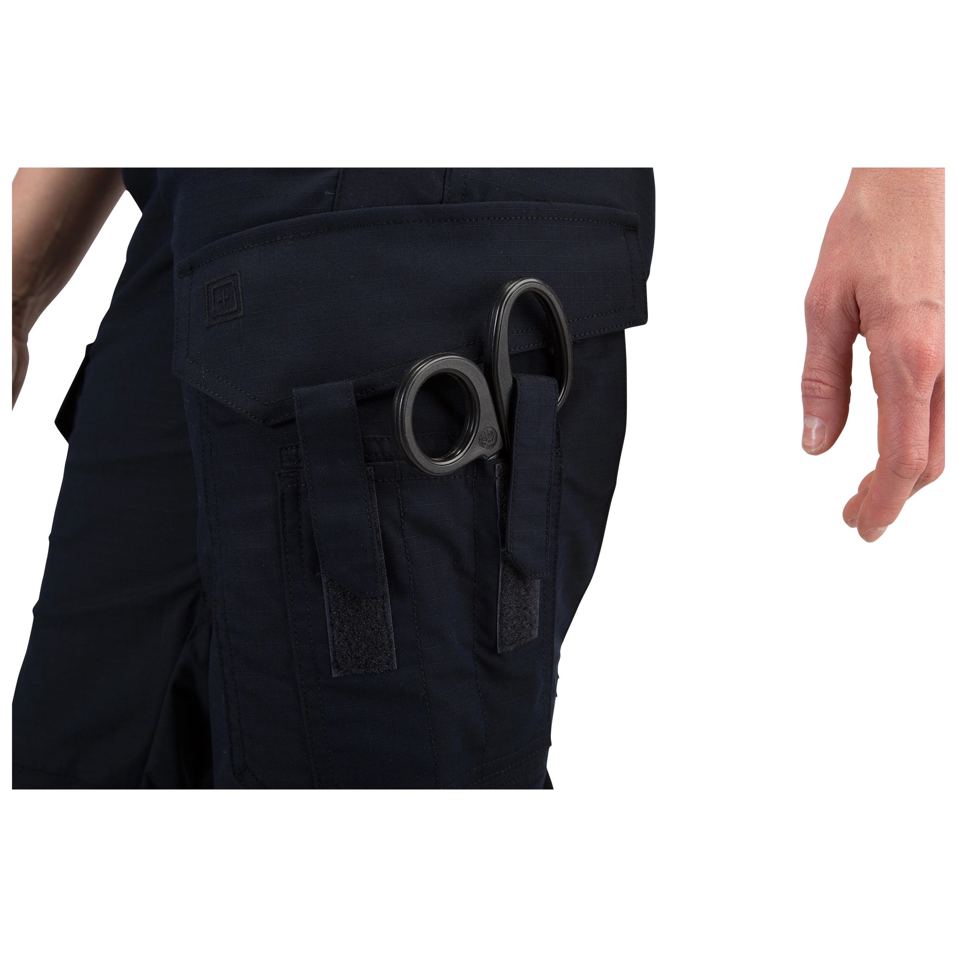 5.11 Tactical Stryke® Women's EMS Pant (64418) | The Fire Center | Fuego Fire Center | Firefighter Gear | Unbeatable utility and storage are always within reach. Every pocket has a purpose, including the mission-specific, thigh-mounted cargo pockets with internal compartments, outer pockets with retention straps and welted rear pockets. There are even front thigh pockets and lower calf pockets for more storage options. 