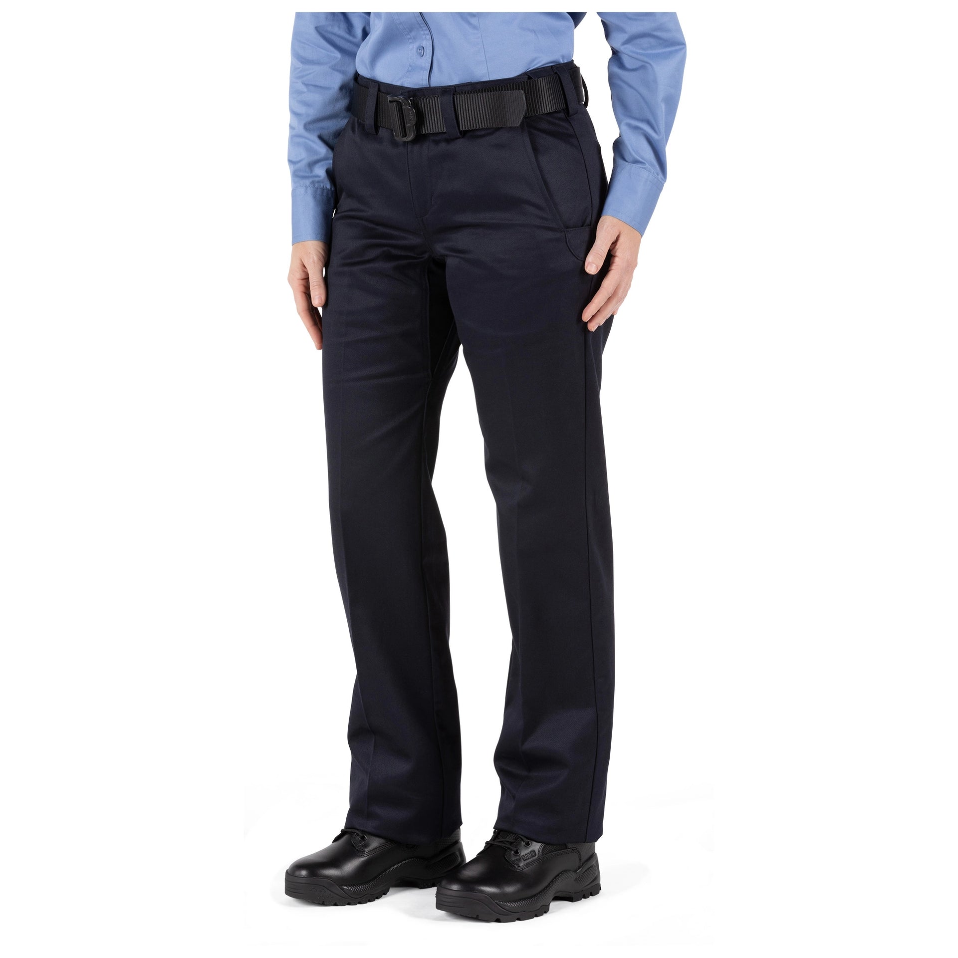 5.11 Tactical Women's Company Pant 2.0 (64435) | The Fire Center | Fuego Fire Center | FIREFIGHTER GEAR | Under pressure, close to the heat, the Company Pant 2.0 helps you stay focused and ready. Designed with proven, station-ready features, this pant is certified to NFPA 1975 (2019 edition). It’s constructed with a Tough Cotton™