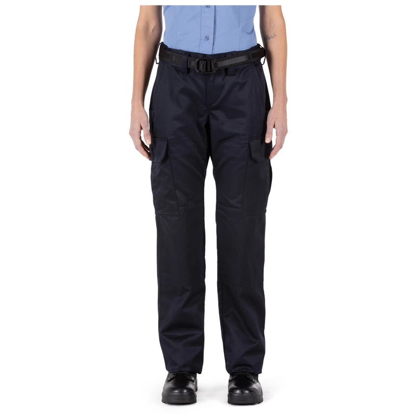 5.11 Tactical Women's Company Cargo Pant 2.0 (64436) | The Fire Center | The Fire Store | Store | FREE SHIPPING | When the pressure’s on, and your team is in full rescue mode, the Company Cargo Pant 2.0 helps you stay focused and ready. Designed with proven, station-ready features, this cargo pant is certified to NFPA 1975 (2019 edition).