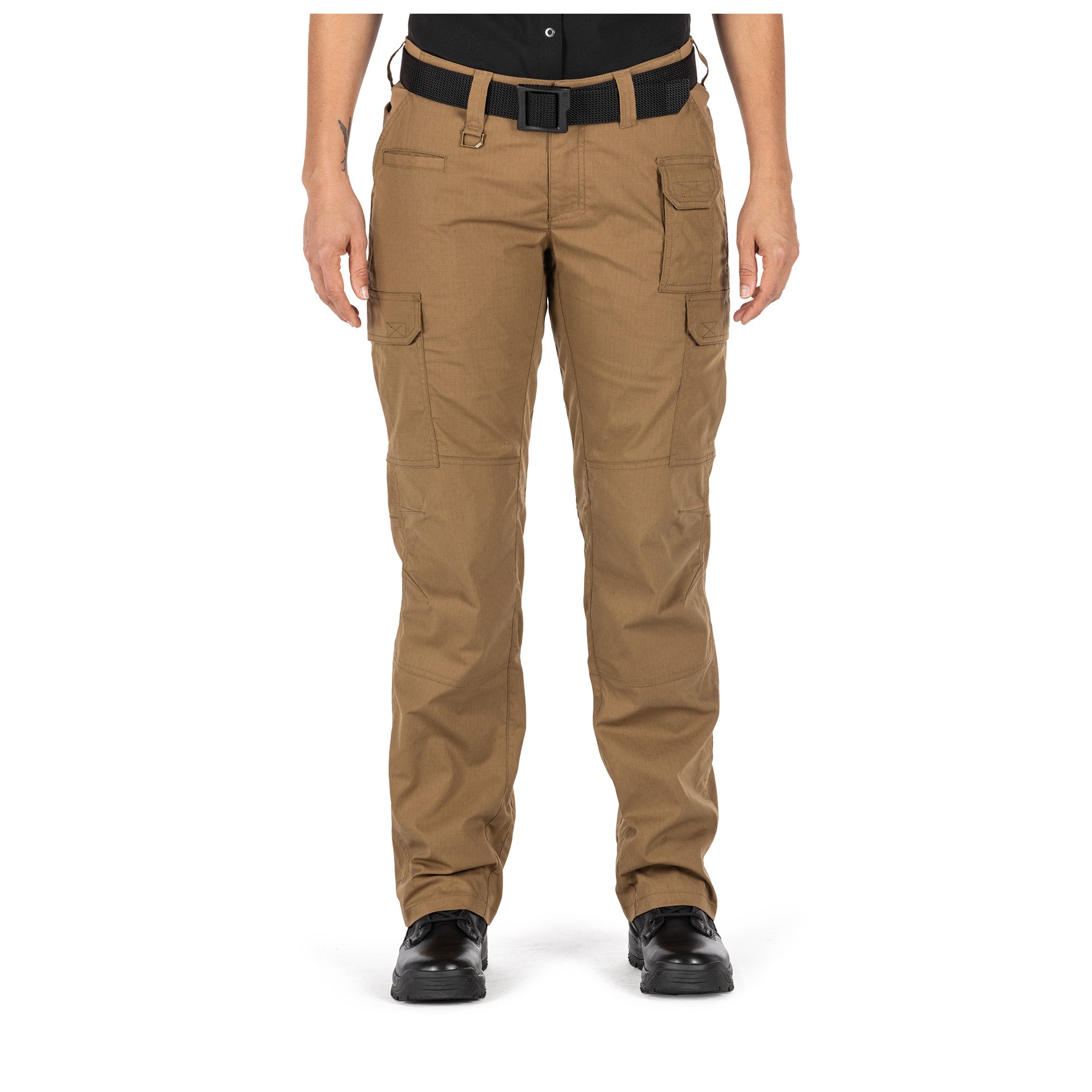 5.11 Tactical Women's ABR™ Pro Pant (64445) | Manufactured with durable, extremely lightweight FlexLite™ stretch ripstop fabric with a Teflon™ finish, the Women’s ABR Pro Pant is reinforced at strategic locations throughout and is knee pad ready. 
