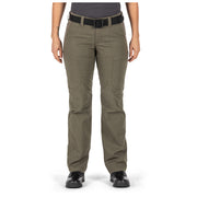 5.11 Tactical Women's Apex™ Pant (64446) | The Fire Center | Fuego Fire Center | FIREFIGHTER GEAR | Flex-Tac® mechanical stretch canvas combined with a Teflon™ finish to deliver unimpeded mobility and supreme stain performance in a woman’s pant. The Women’s Apex Pant has been designed with input from female first responders and they feature a comfort waistband, low profile cargo pockets and extra rear pockets.