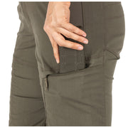 5.11 Tactical Women's Apex™ Pant (64446) | The Fire Center | Fuego Fire Center | FIREFIGHTER GEAR | Flex-Tac® mechanical stretch canvas combined with a Teflon™ finish to deliver unimpeded mobility and supreme stain performance in a woman’s pant. The Women’s Apex Pant has been designed with input from female first responders and they feature a comfort waistband, low profile cargo pockets and extra rear pockets.