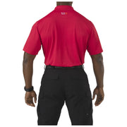 5.11 Tactical Corporate Pinnacle Short Sleeve Polo (71057) | FREE SHIPPING | The Pinnacle Short Sleeve Polo is a clean and professional men's polo ready for custom corporate branding on right or left chest, and Features a stylish and functional design. Moisture-wicking Sunglass loop at front placket Traditional 5.11® pen pocket at left sleeve Built from snag-resistant polyester