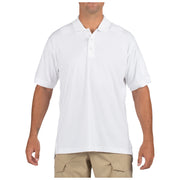 5.11 Tactical Jersey Short Sleeve Polo (71182) | The Fire Center | The Fire Store | The first choice in casual uniform wear for law enforcement and fire professionals across the nation and around the world, the Short Sleeve Tactical Polo is designed to meet dress code and functionality requirements for first responders across a broad range of disciplines. 