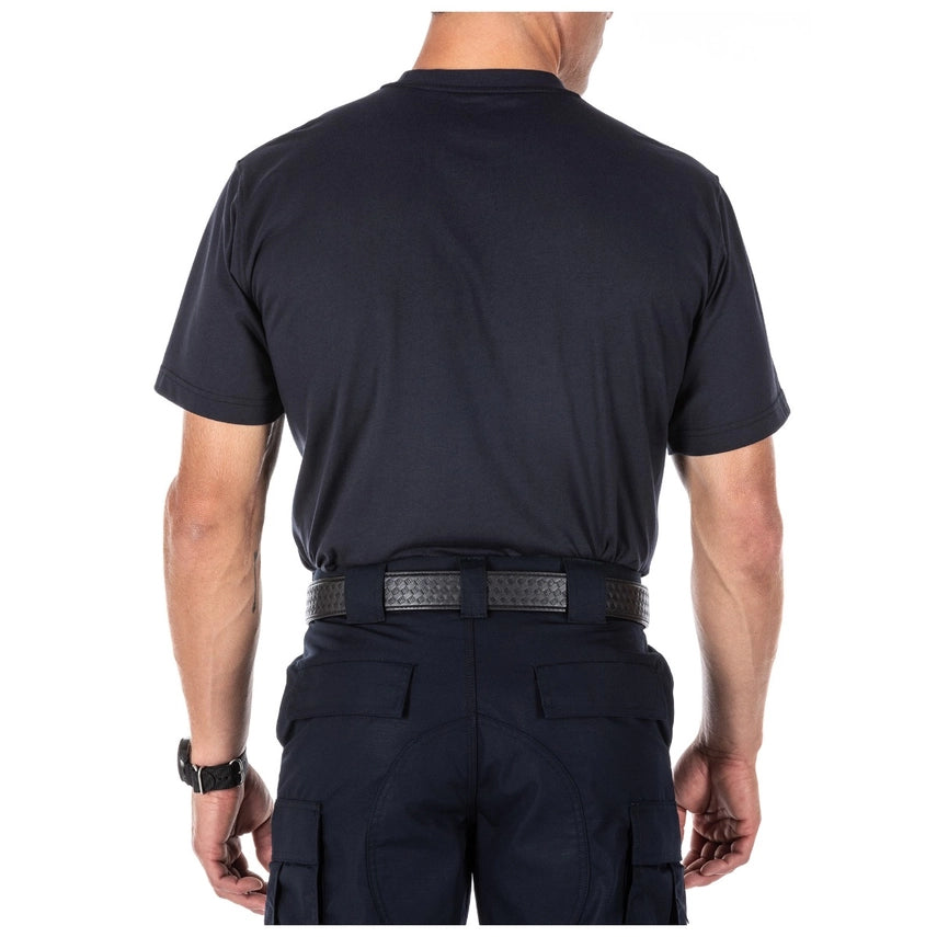 5.11 Tactical Professional Pocketed T-Shirt (71307) | The Fire Center | The Fire Store | Store | Fuego Fire Center | Firefighter Gear | The Professional Pocketed T is designed to provide a superior fit and professional profile while retaining the easy wearability and comfort of a traditional t-shirt.