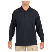 5.11 Tactical Jersey Long Sleeve Polo (72360) | The Fire Center | The Fire Store | Store | FREE SHIPPING | The first choice in casual uniform wear for law enforcement and fire professionals across the nation and around the world, the Long Sleeve Tactical Polo is designed to meet dress code and functionality requirements for first responders across a broad range of disciplines