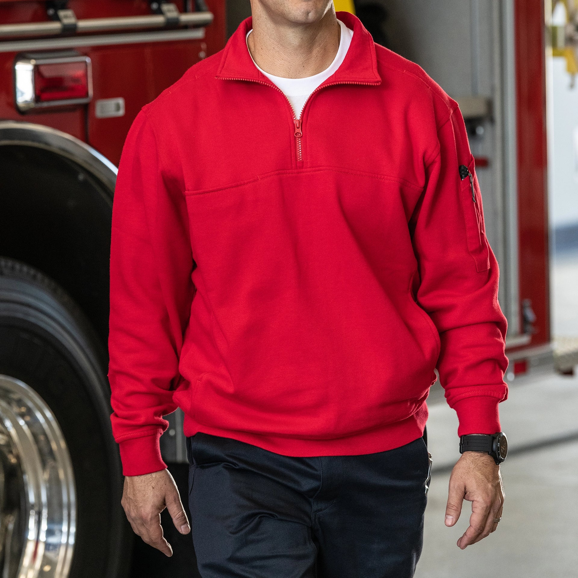 5.11 Tactical Utility Job Shirt (72441) | The Fire Center | Fuego Fire Center | Think of it as the 5.11® Job Shirt, with added capabilities and heightened levels of comfort. The Utility Job Shirt was engineered working side-by-side with emergency services professionals from around the world. With their input, we started with the popular features of our Job Shirt, and updated it with a new fabric blend.