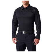 5.11 Tactical Stryke PDU Twill Rapid Long Sleeve Shirt (72547) | The Fire Center | Fuego Fire Center | Firefighter Gear | 5.11 Stryke® PDU® Rapid Shirt with Twill delivers comfort, durability, and high-performance utility in any field environment. Crafted from our Flex-Tac® mechanical stretch twill fabric on the upper body for uniform appearance and a knit lower body for comfort under an outer plate carrier. 