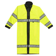 Blauer B.Dry Reversible Raincoat (736) | The Fire Center | Fuego Fire Center | Store | FIREFIGHTER GEAR | FREE SHIPPING | Featuring Blauer's WaterBlock technology, with its custom fit at your neck and cuffs to seal out water, our B.DRY® Reversible Raincoat is the ultimate in wet-weather protection out on the street.  Heavy-duty fabric will stand the test of time, and ANSI 107-2020 Type P Class 3 certification (Hi Vis side) means you'll meet the latest visibility standards.