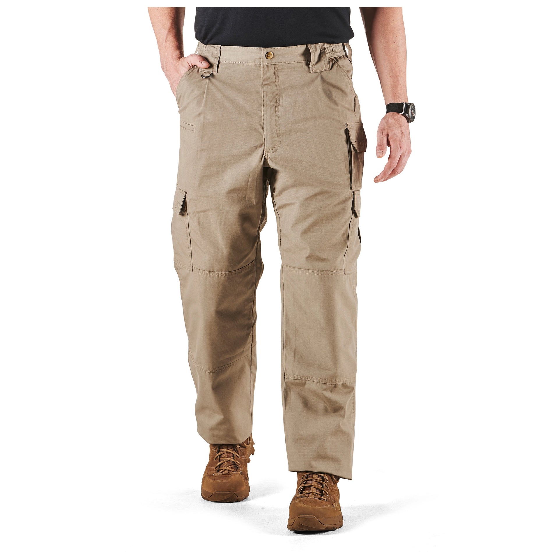 5.11 Tactical Taclite® Pro Ripstop Pant (74273) | The Fire Center | Fuego Fire Center |  The Taclite® Pro Pant features eight pockets, our durable ripstop fabric, and a Teflon™ finish for stain- and soil-resistance. Double reinforced at the seat and knees mean these pants won’t wear out, no matter how much sitting, hustling, and crawling through the brush you do.