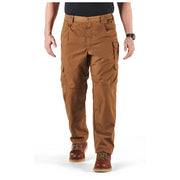 5.11 Tactical Taclite® Pro Ripstop Pant (74273) | The Fire Center | Fuego Fire Center |  The Taclite® Pro Pant features eight pockets, our durable ripstop fabric, and a Teflon™ finish for stain- and soil-resistance. Double reinforced at the seat and knees mean these pants won’t wear out, no matter how much sitting, hustling, and crawling through the brush you do.