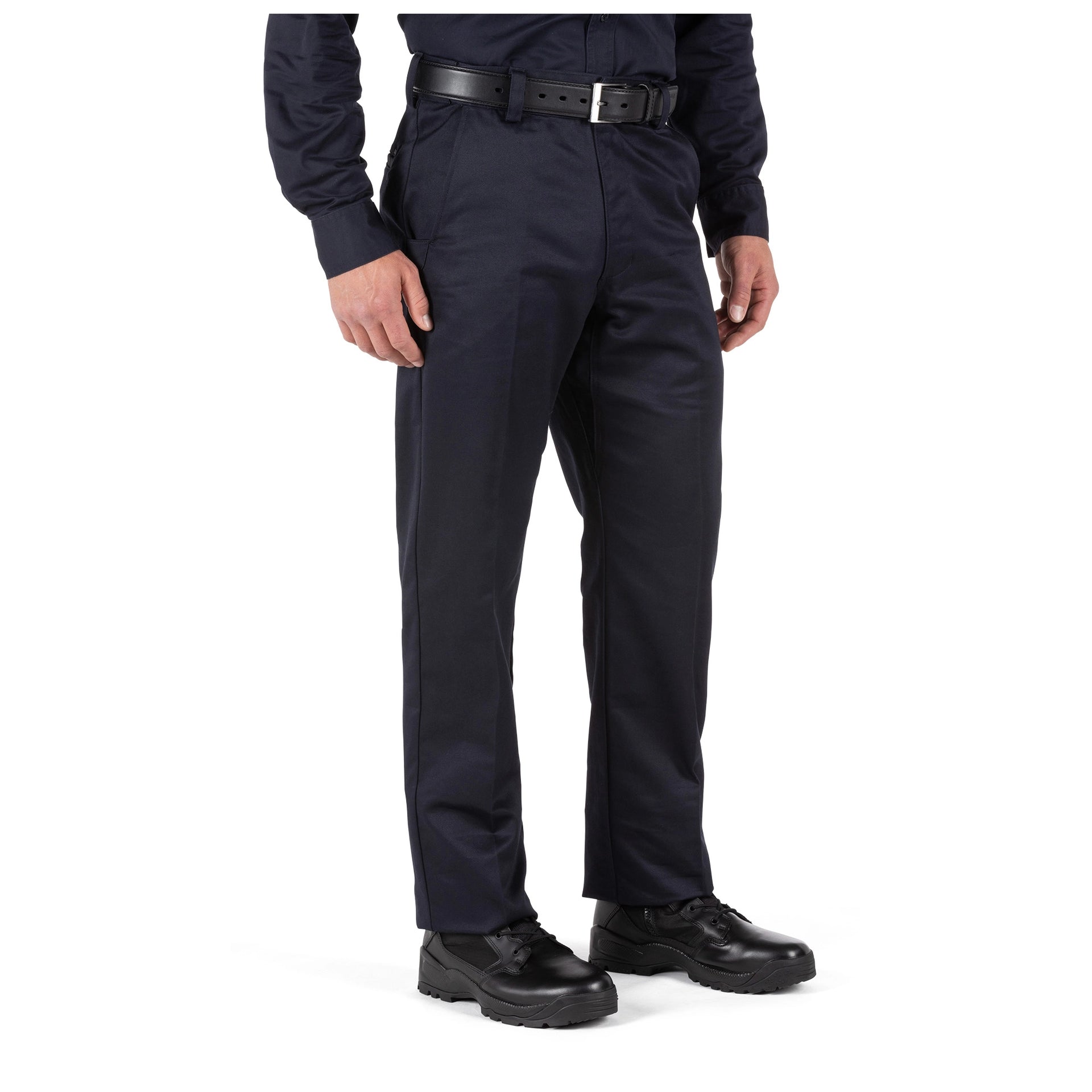 5.11 Tactical Company Pant 2.0 (74508) | The Fire Center | Fuego Fire Center | Firefighter Gear | Under pressure, close to the heat, the Company Pant 2.0 helps you stay focused and ready. Designed with proven, station-ready features, this pant is certified to NFPA 1975 (2019 edition). It’s constructed with a TOUGH COTTON™ finished twill and stitched with heat-resistant Firefly™ thread from top to bottom 