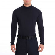 Blauer Mock Turtleneck (8110X) | The Fire Center | Fuego Fire Center | Store | FIREFIGHTER GEAR | FREE SHIPPING | Our mock turtleneck with wicking performance stretch fabric keeps you warmer and drier in cold weather. The athletic cut allows increased range of motion without bunching. Rib knit collar and cuffs with Lycra®. 