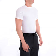 Blauer Compression Shirt (8120X) | The Fire Center | Fuego Fire Center | Store | FIREFIGHTER GEAR | FREE SHIPPING | Built with four-way stretch to move with you and regulate your body temperature. Super soft fabric with anti-odor and wicking technology. Wear it tight-fitting under your uniform and it will become your go-to shirt for staying cool and comfortable. 