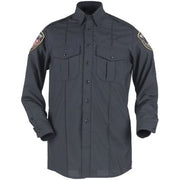 Blauer Responder FR Long Sleeve Shirt with Glenguard® (8203) | The Fire Center | The Fire Store | Store | Fuego Fire Center | Meet ResponderFR™, the most comfortable FR uniform shirt you’ll ever wear, combining traditional uniform styling with the safety and comfort of soft-touch, fade-resistant certified GlenGuard® fabric that will look the same after 100 washes as the day you got it, while being 20% lighter than comparable FR garments.