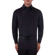 Blauer Long Sleeve 100% Cotton Shirt (8255) | The Fire Center | Fuego Fire Center | Store | FIREFIGHTER GEAR | FREE SHIPPING | Get a professional uniform appearance and the safety of a NFPA certified short sleeve shirt for all day comfort, at a price you can afford.