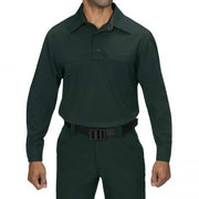 Blauer FlexRS Long Sleeve ArmorSkin Base Shirt (8361) | The Fire Center | Fuego Fire Center | FIREFIGHTER GEAR | FlexRS™ is a proprietary low-profile stretch ripstop material which looks like a regular shirt, but performs like a BDU.  Our FlexRS ArmorSkin® Base Shirt also features built-in anti-odor treatment, durable water repellent coating.