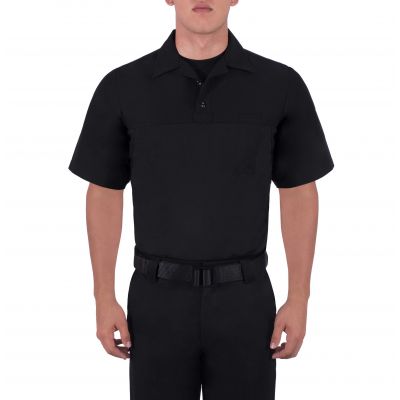 Blauer Short Sleeve Wool ArmorSkin Base Shirt (8472)  | The Fire Center | Fuego Fire Center | Store | FIREFIGHTER GEAR | SS wool Shirt gives the wearer comfort because the fabric has 10% stretch and cuffs can be easily adjusted to fit by the 2-button cuffs