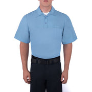 Blauer Short Sleeve Polyester ArmorSkin Base Shirt (8372) | The Fire Center | Fuego Fire Center | firefighter Gear | The Blauer Armor skin has moisture-wicking stretch mesh provides quick-dry comfort and body temperature regulation. Advanced mobility will never be a problem with this uniform.