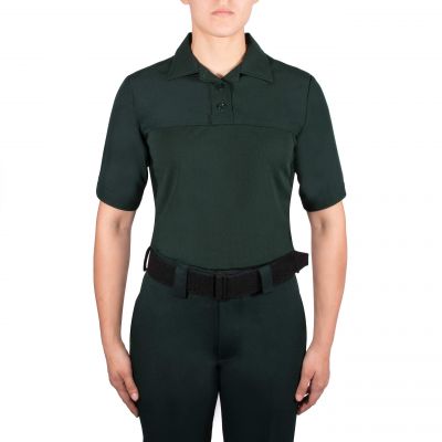 Blauer Short Sleeve Polyester ArmorSkin Base Shirt (8372) | The Fire Center | Fuego Fire Center | firefighter Gear | The moisture-wicking stretch mesh provides quick-dry comfort and body temperature regulation. Advanced mobility will never be a problem with this uniform.
