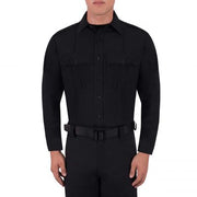 Blauer Long Sleeve Wool shirt (8450)  | The Fire Center | Fuego Fire Center | Store | FIREFIGHTER GEAR | FREE SHIPPING | LS wool Shirt is from an 8.5 oz. linear plain weave polyester fabric with 10% stretch which provides comfort to police officers wearing this it.