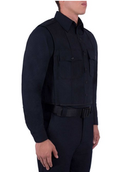 Blauer Wool Armorskin® - Flat Pocket (8470-1) | The Fire Center | The Fire Store | Store | FREE SHIPPING | This wool ArmorSkin® vest with flat pockets has side openings and zippers that offer advanced mobility, and more storage and breathability. Designed to look like a uniform shirt when worn over an ArmorSkin® Base Shirt, ArmorSkin® helps to maintain a professional appearance