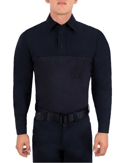 Blauer Long Sleeve Wool Armorskin® Base Shirt (8471) | The Fire Center | The Fire Store | Store | ArmorSkin® wool police uniform long sleeve shirt with moisture-wicking stretch mesh provides quick-dry comfort and body temperature regulation. Durable uniform shirting fabric combined with breathable, moisture-wicking mesh
