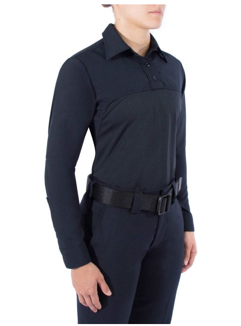 Blauer Women's Long Sleeve Wool Armorskin®Base Shirt (8471W) | The Fire Center | The Fire Store | Store | FREE SHIPPING | ArmorSkin® wool women's long sleeve police uniform shirt with moisture-wicking stretch mesh provides quick-dry comfort and body temperature regulation. Durable uniform shirting fabric combined with breathable, moisture-wicking mesh fabric creates the ultimate performance long sleeve women's uniform
