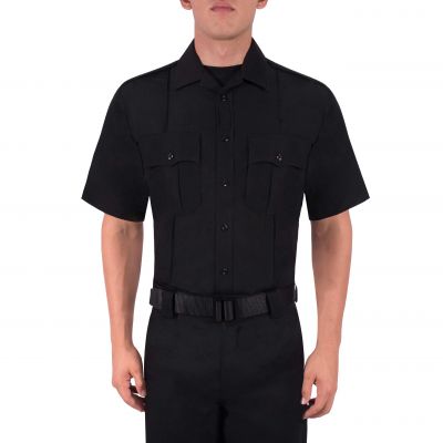 Blauer Short Sleeve Wool SuperShirt (8446)  | The Fire Center | Fuego Fire Center | Store | FIREFIGHTER GEAR | FREE SHIPPING | Need a short sleeve uniform shirt with superior function and comfort? With stretch mesh panels, placket zipper, and deployable reflective trim, wool SuperShirt® is the perfect choice for your needs.