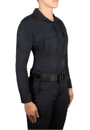 Blauer Women's TenX™ Long Sleeve BDU Shirt (8731W) | The Fire Center | The Fire Store | Store | FREE SHIPPING | Our TenX Women's BDU shirt is action ready and function driven. We've combined the best elements from battle dress, patrol and elite athletics to create a rugged yet comfortable uniform shirt. Stretch mesh side underarm and bi-swing shoulder panels provide unsurpassed mobility and extreme breathability.