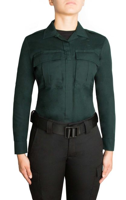 Blauer Women's TenX™ Long Sleeve BDU Shirt (8731W) | The Fire Center | The Fire Store | Store | FREE SHIPPING | Our TenX Women's BDU shirt is action ready and function driven. We've combined the best elements from battle dress, patrol and elite athletics to create a rugged yet comfortable uniform shirt. Stretch mesh side underarm and bi-swing shoulder panels provide unsurpassed mobility and extreme breathability.