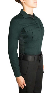 Blauer Women's TenX™ Long Sleeve BDU Shirt (8731W) | The Fire Center | The Fire Store | Store | FREE SHIPPING | Our TenX Women's BDU shirt is action ready and function driven. We've combined the best elements from battle dress, patrol and elite athletics to create a rugged yet comfortable uniform shirt. Stretch mesh side underarm and bi-swing shoulder panels provide unsurpassed mobility and extreme breathability.